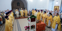 В храме Рождества Христова р.п. Романовка совершено соборное архиерейское богослужение - Балашовская Епархия