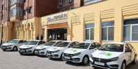 Дмитрий Миляев передал шесть новых автомобилей Центру «Герой 71» - ГТРК
