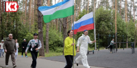 Российский флаг для спортсменов – символ победы. Фото: Руслан Никонов, «КЗ». - Красное Знамя