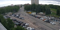 Скриншот с веб-камер на КПП в Нарве - Мой район