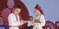 "Свадьба года - 2026" в Сыктывкаре: жених из Усть-Вымского района и невеста из Вологды соединили сердца под песни и обряды коми - ИА Комиинформ
