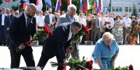 В День России на мемориале «Курская дуга» прошло возложение цветов - РИА Курск