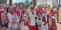 В День России в Брянской области состоялся большой фольклорный фестиваль «Деснянский хоровод» - Администрация области