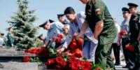 На Курской дуге почтили память павших в День России - Курские Известия