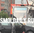 «Трамваи стали колом»: в Смоленске машина заблокировала рельсы - SmolDaily.Ru