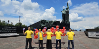 "Живой триколор" в сердце Донбасса - Справедливая Россия