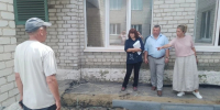 Провел выездную планерку в образовательных учреждениях, где проходят капитальные ремонты. - Газета Дмитриевский вестник