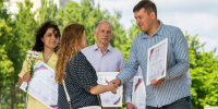 вручение грамоты горожанам. - МО Кирово-Чепецк