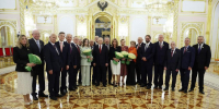Владимир Путин вручил Николаю Руссу «Золотую Звезду» Героя Труда Российской Федерации - Губернатор Тюменской области