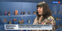 В Репинском особняке открылась выставка дымковской игрушки «Дочки-матери» - ГТРК Вятка