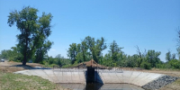В Волго-Ахтубигской пойме построили новое водопропускное сооружение - Блокнот Волжского