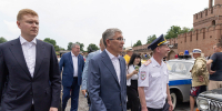 Миляев посетил поздравил участников общественно-политических мероприятий с Днем России - Tula.Sm.News