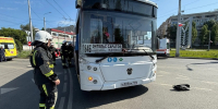 В Саратове пассажирский автобус столкнулся с "Газелью". Есть пострадавшие - ИА Взгляд-инфо