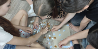 На занятиях. Фото: Оренбургское реготделение РГО - Оренбургское отделение РГО