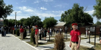 В Приютненском районе открыли мемориальные плиты погибшим участникам СВО - ГТРК