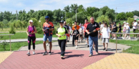 В Красногвардейском округе прошёл патриотический велопробег. - Красногвардейский район