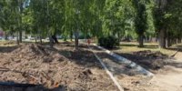 Глава БМР осмотрел ход работ по благоустройству территории на проспекте Героев - Балаковские вести