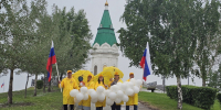 Активисты партии поздравили жителей Красноярска с Днём России - Справедливая Россия