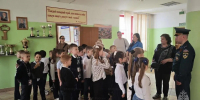 Юные москвичи посетили 55 пожарно-спасательную часть Северо-Западного округа столицы - ГУ МЧС России по г. Москве