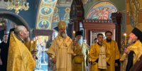 13.06.2026 г. В канун Недели 2-й по Пятидесятнице митрополит Иосиф совершил всенощное бдение в Успенском кафедральном соборе, изображение №1 - Ивановская митрополия