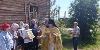 Престольный праздник Всехсвятского храма-часовни в поселке Жемчужный - Абаканская епархия