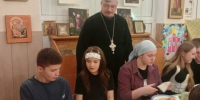 В храме святых бессребреников Космы и Дамиана состоялась встреча православных семей — участников муниципального проекта «Хлеб для СВОих». - Краснояружский район