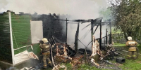 В Покровском районе сгорел жилой дом - Орловский Вестник