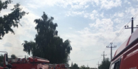 Пожар на Ульяновской вспыхнул во втором часу дня - КТВ-ЛУЧ