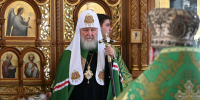 Патриарх Кирилл совершил литургию в Иоанновском монастыре - Петербургский дневник