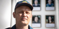 На городской Доске почёта разместили портрет севастопольского огнеборца МЧС России Тимура Москаленко-Молодцова - МЧС России