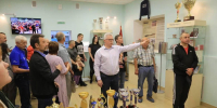 Пилоты 30-й Международной встречи воздухоплавателей посетили Музей спорта Псковского края - Pln-Pskov.Ru