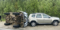 В Кандалакшском округе столкнулись Renault Duster и УАЗ, один человек госпитализирован - Мурманский вестник