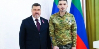 Участник СВО Гаджимурад Казанбиев из села Верхний Арадирих удостоен медали «За отвагу» - Гумбетовский район