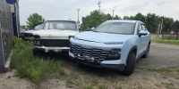 В Хакасии водитель старой "Нивы" протаранил две припаркованные иномарки - Агентство Информационных Сообщений
