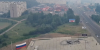 Усть‑Илимск окутал дым от лесных пожаров в северных районах Приангарья - ИА ИркСиб