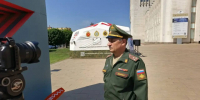 ‎У драматического театра имени А. С. Пушкина сегодня можно было подать заявление на военную службу по контракту — здесь развернули специальный пункт отбора. - Город Курск