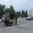 На Красной площади в Курске произошел порыв холодного водоснабжения. - Город Курск