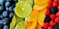 colorful-collage-fruits-texture-close-up - Газета Восход