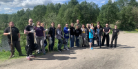 В рамках марафона зеленых дел экоактивисты региона собрали более 30 мешков мусора на озере Глубоком - Министерство природных ресурсов и экологии