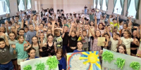 От Москвы до Владивостока: как в библиотеке «Победа» отметили День России! - ЦГБ г. Северска