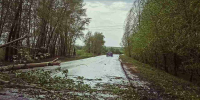 Ливни, грозы, град - Берег