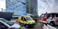 Последствия атаки БПЛА в деловом комплексе «Москва-Сити» - ИА Общественная служба новостей