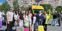 Первые 130 новотроицких школьников отправились в детский оздоровительный лагерь «Чайка» - Город Новотроицк
