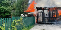 В садах Краснотурьинска произошел пожар - Газета Заря Урала