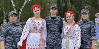 В День России росгвардейцы приняли участие в патриотическом празднике в Омске - Росгвардия