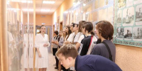 Студенты Воронежского государственного педагогического университета на экскурсии в Государственном архиве Воронежской области - Архивная служба