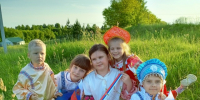 Всероссийская акция «Надень народное на День России». Бориловский СДК - Социально-культурное объединение