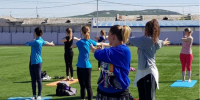 Утренние зарядки стартовали на Городском стадионе Магадана - Мэрия города Магадана