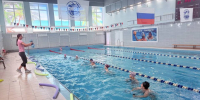 В ФОК “Бежица” провели тренировку по аквааэробике - Комитет по физкультуре и спорту