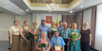 Фото предоставлено отделом ЗАГС администрации города Новочебоксарска - Золото чувств: В Новочебоксарске чествовали пару, прожившую в браке 50 лет: - Газета Грани